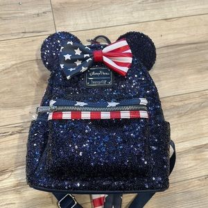 Disney Parks American Flag Loungefly